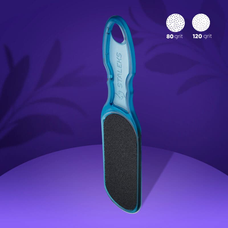 Plastic foot file CLASSIC 10 TYPE 2 80/120 grit, foto 1 nga 3