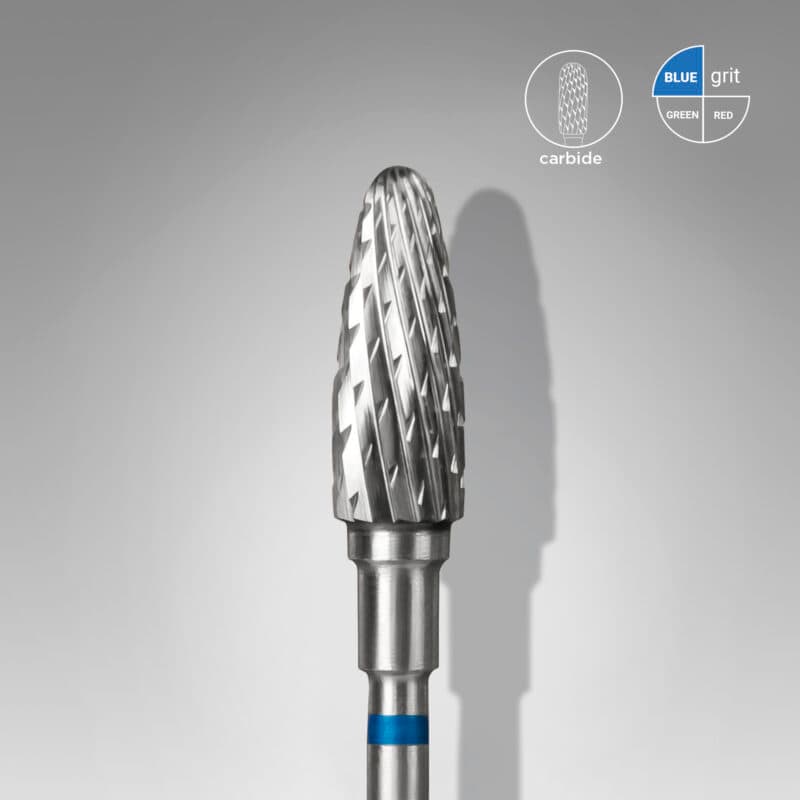 Carbide nail drill bit corn blue EXPERT head diameter 5 mm / working part 13 mm, foto 1 nga 2